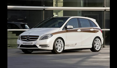 Mercedes B Class E-Cell Plus Range Extended Plug in Electric Vehicle 2011 1